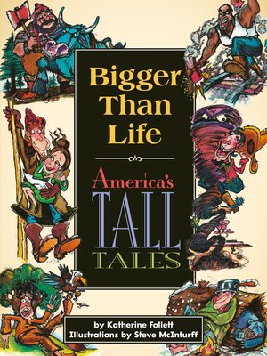 cover image of Bigger than Life: America's Tall Tales
